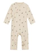 Jumpsuit Langærmet Body White Sofie Schnoor Baby And Kids