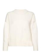 Charlenepw Pu Tops Knitwear Jumpers Cream Part Two