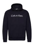 Hero Logo Comfort Hoodie Tops Sweatshirts & Hoodies Hoodies Navy Calvin Klein