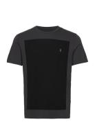 Lobke Ss Crew Tops T-Kortærmet Skjorte Black AllSaints