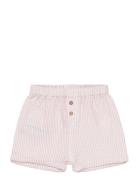 Cotton Striped Shorts Bottoms Shorts Multi/patterned Mango
