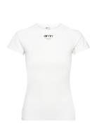 Edge Core Short Sleeve Sport T-shirts & Tops Short-sleeved White AIM'N
