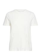 Mlmejse Lia Ss Jrs Top 2F A. Tops T-shirts & Tops Short-sleeved White Mamalicious