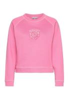 Isoli Raglan Solid Sweatshirt Tops Sweatshirts & Hoodies Sweatshirts Pink Ganni