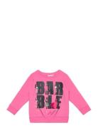 Nmfalma Barbie Sweat Bru Box Sky Tops Sweatshirts & Hoodies Sweatshirts Pink Name It