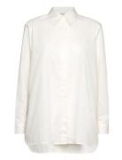 Mschfiori Petronia Shirt Tops Shirts Long-sleeved White MSCH Copenhagen