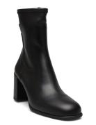 Nivel_Mar_Stb Shoes Boots Ankle Boots Ankle Boots With Heel Black UNISA