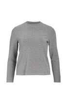 Vimynte Modesty L/S Top/Ka Tops T-shirts & Tops Long-sleeved Silver Vila