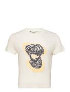 Pallas Surf Tee Designers T-Kortærmet Skjorte Cream HOLZWEILER