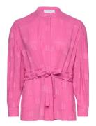 Odette Tops Shirts Long-sleeved Pink Hofmann Copenhagen