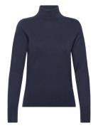 Sweater Taylor Rollerneck Tops Knitwear Turtleneck Navy Lindex