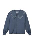 Sourdiere Boulangerie Tops Blouses Long-sleeved Blue Maison Labiche Paris