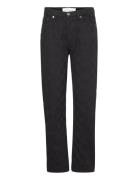 Susan Jeans 14956 Bottoms Jeans Straight-regular Black Samsøe Samsøe