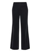 Slfrita-Velva Mw Wide Pant Bottoms Trousers Suitpants Black Selected Femme