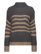 Fqcox-Pullover Tops Knitwear Jumpers Grey FREE/QUENT