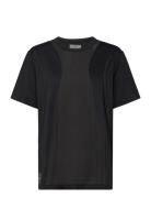 Asmc Tpa Tee Sport T-shirts & Tops Short-sleeved Black Adidas By Stella McCartney