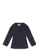Pil - Pullover Tops Knitwear Pullovers Navy Hust & Claire