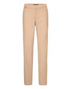 Straight-Leg Trouser Bottoms Trousers Straight Leg Beige Lauren Ralph Lauren