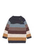 Palle - Pullover Tops Knitwear Pullovers Multi/patterned Hust & Claire