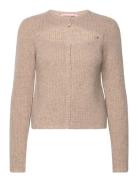 Viah Tops Knitwear Cardigans Beige Custommade