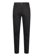 Slh172-Slimtape Toby 24001 Black Noos Bottoms Jeans Regular Black Selected Homme