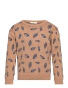 Sgmarcel Acorn Knit Pullover Tops Knitwear Pullovers Beige Soft Gallery