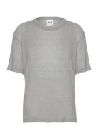 Parry - Soft Wool Tops T-shirts & Tops Short-sleeved Grey Day Birger Et Mikkelsen