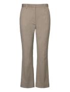 Classic Lady - Classic Wool Blend Bottoms Trousers Straight Leg Beige Day Birger Et Mikkelsen