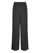 Slcorinne Wide Long Pants Bottoms Trousers Wide Leg Black Soaked In Luxury