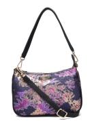 Jacquard Hand Bag Bags Small Shoulder Bags-crossbody Bags Purple Rosemunde