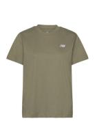 Sport Essentials Jersey T-Shirt Sport T-shirts & Tops Short-sleeved Green New Balance
