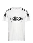 J Hot Ut Tee Sport T-Kortærmet Skjorte White Adidas Performance