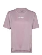 Terrex Multi T-Shirt Sport T-shirts & Tops Short-sleeved Pink Adidas Terrex