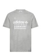 Grf Tee Sport T-Kortærmet Skjorte Grey Adidas Originals