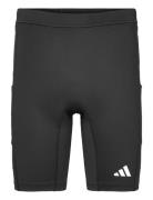 Own The Run Short Tight Sport Shorts Sport Shorts Black Adidas Performance