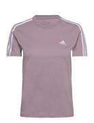 W 3S T Sport T-shirts & Tops Short-sleeved Pink Adidas Sportswear