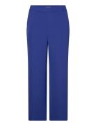 Carlaura Hw Wide Pull-Up Pant Tlr Bottoms Trousers Suitpants Blue ONLY Carmakoma