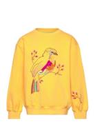 Sgellesse Little Bird Sweatshirt Tops Sweatshirts & Hoodies Sweatshirts Yellow Soft Gallery