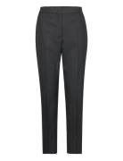 Ess Slim Tapered Ankle Pant Bottoms Trousers Suitpants Black Calvin Klein