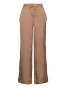 Katina Trousers Bottoms Trousers Wide Leg Brown Twist & Tango