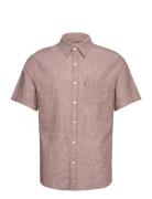 S/S Sunset 1 Pkt Standrd Otter Tops Shirts Short-sleeved Beige LEVI´S Men