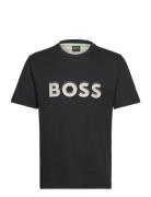 Teeos 1 Sport T-Kortærmet Skjorte Black BOSS