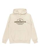 Tradesmith Hoodie Sport Sweatshirts & Hoodies Hoodies Beige Quiksilver