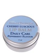 Cherry-Luscious Lip Balm Daily Care, Peppermint Flavour Læbebehandling Nude Beauté Pacifique