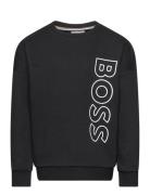 Sweatshirt Tops Sweatshirts & Hoodies Sweatshirts Black BOSS