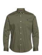 Uspa Shirt Flex Calypso Men Tops Shirts Casual Khaki Green U.S. Polo Assn.