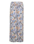 Sc-Mitra Bottoms Trousers Wide Leg Blue Soyaconcept