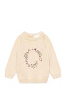 Pullover Knit Tops Knitwear Pullovers Cream En Fant