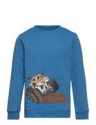 Sweatshirt Ls Tops Sweatshirts & Hoodies Sweatshirts Blue Minymo