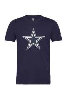 Dallas Cowboys Primary Logo Graphic T-Shirt Sport T-Kortærmet Skjorte Navy Fanatics